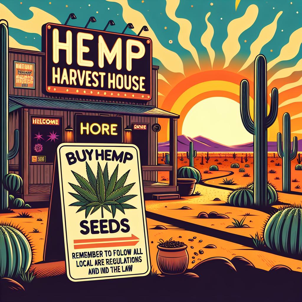 Buy Weed Seeds in Arizona at Hempharvesthouse